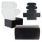 25 Pack Corrugated Packaging Boxes for Shipping, Cardboard Mailers for Small Business, Boutiques, Mailing Gifts, Gift Boxes for Wedding Reception, Bridal Shower (Black, 8x6x4 in)